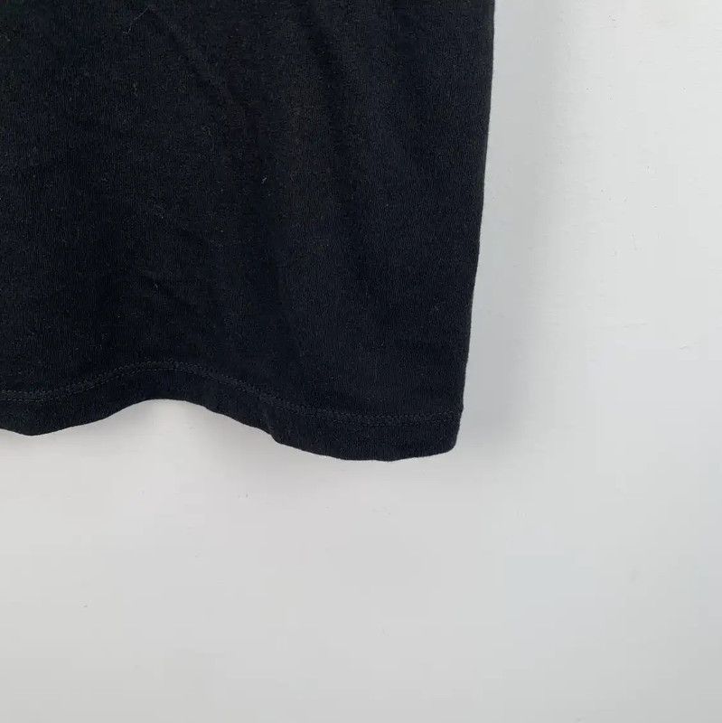 Yves Saint Laurent YSL Black Cotton Tee with Graphic Print 0089 Size L / US 10 / IT 46 - 5 Thumbnail