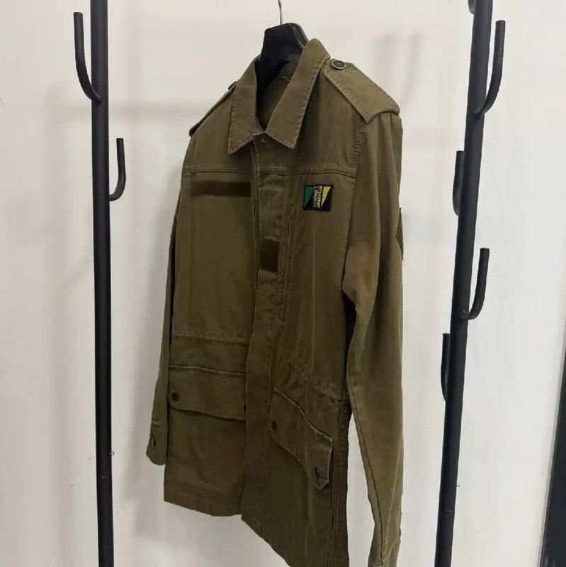 Yves Saint Laurent YSL Military Green Long Sleeve Cardigan 0089 Size S / US 4 / IT 40 - 3 Thumbnail