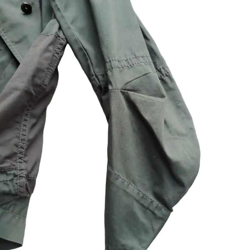 Yves Saint Laurent YSL Military Green Cotton Women's Jacket 0089 Size S / US 4 / IT 40 - 10 Thumbnail