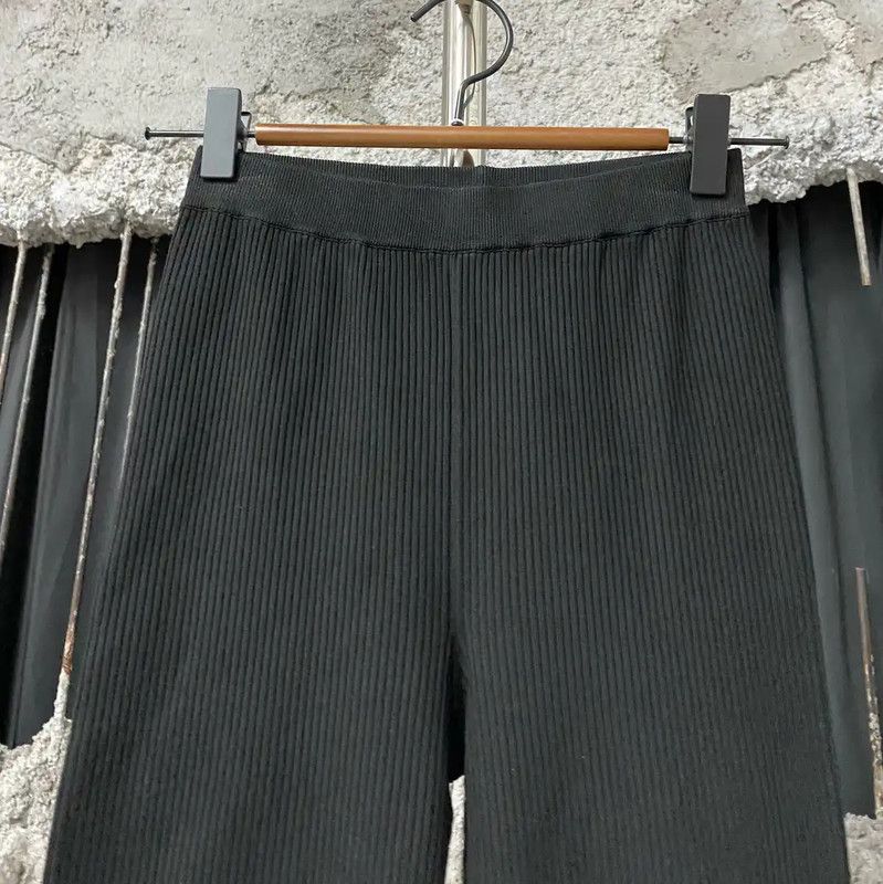 Yves Saint Laurent YSL Summer Black Women's Casual Pants 0089 Size 23" - 3 Thumbnail