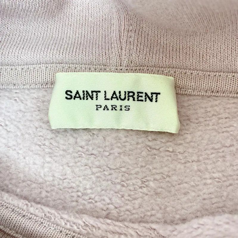 Yves Saint Laurent YSL Light Purple Women's Hoodie for Spring 0089 Size S / US 4 / IT 40 - 8 Thumbnail