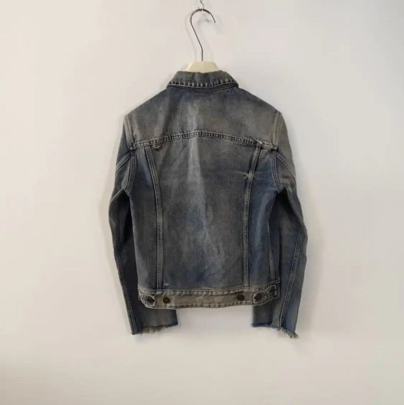 Yves Saint Laurent YSL Light Blue Women's Jacket in XS Size 0089 Size XS / US 0-2 / IT 36-38 - 2 Thumbnail