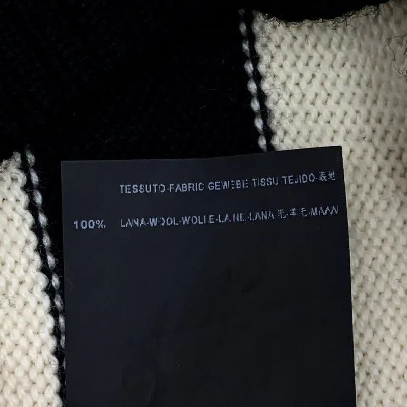 Yves Saint Laurent YSL Striped Wool Knit Sweater for Women 0089 Size L / US 10 / IT 46 - 7 Thumbnail