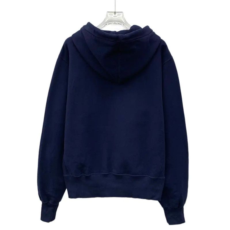 Yves Saint Laurent YSL Navy Cotton Women’s Hoodie 0089 Size S / US 4 / IT 40 - 2 Thumbnail
