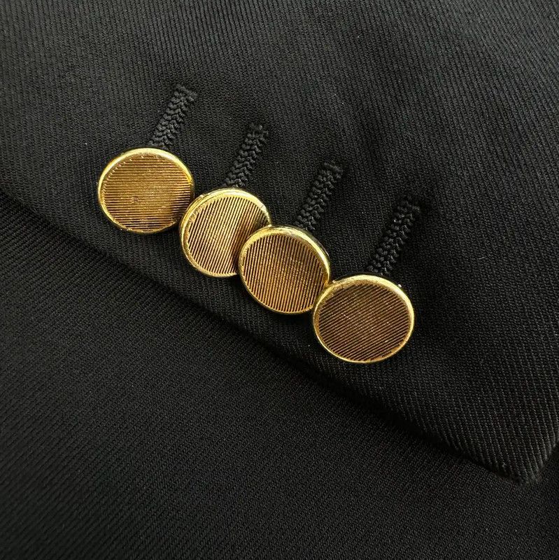 Yves Saint Laurent YSL Black Women's Blazer Size S 0089 Size S / US 4 / IT 40 - 7 Thumbnail