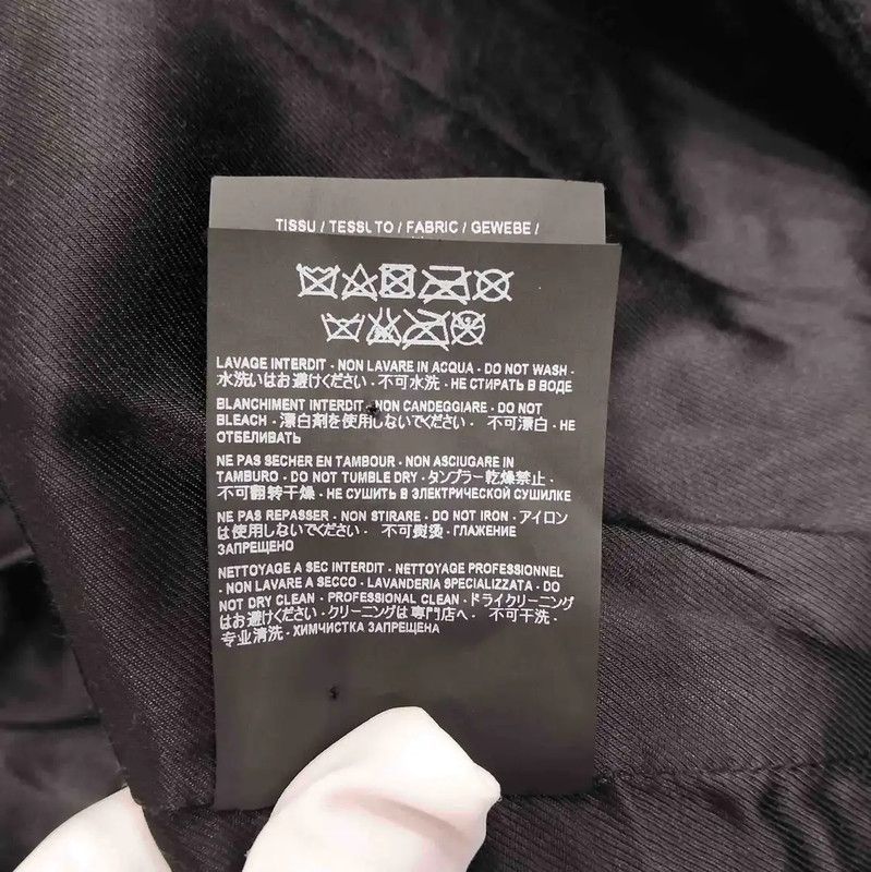 Yves Saint Laurent YSL Black Wool Women's Jacket 0089 Size M / US 6-8 / IT 42-44 - 6 Thumbnail