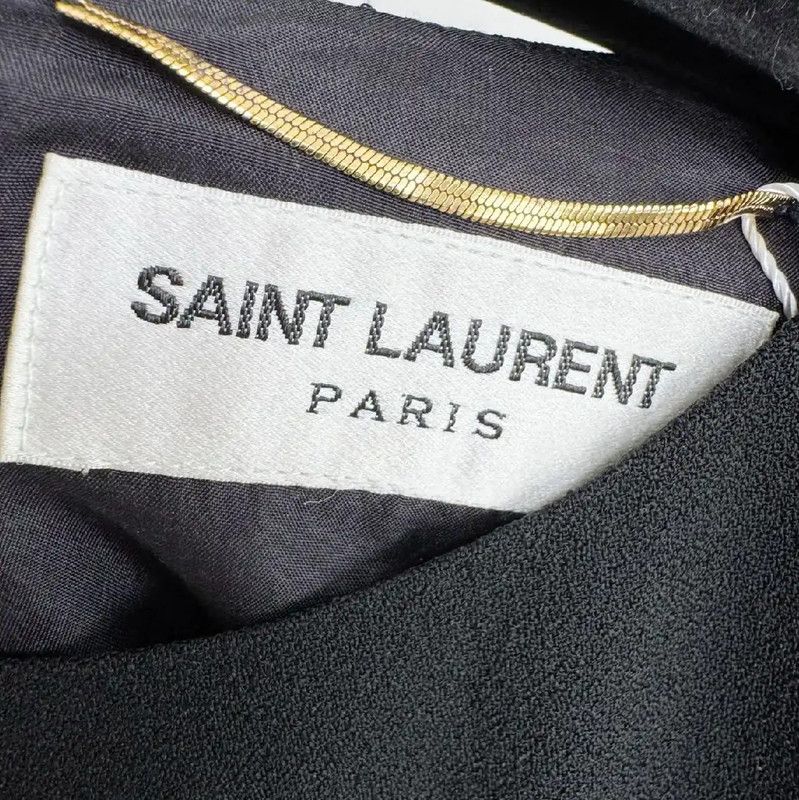 Yves Saint Laurent YSL Black Women's Dress Size S 0089 Size S / US 4 / IT 40 - 2 Thumbnail
