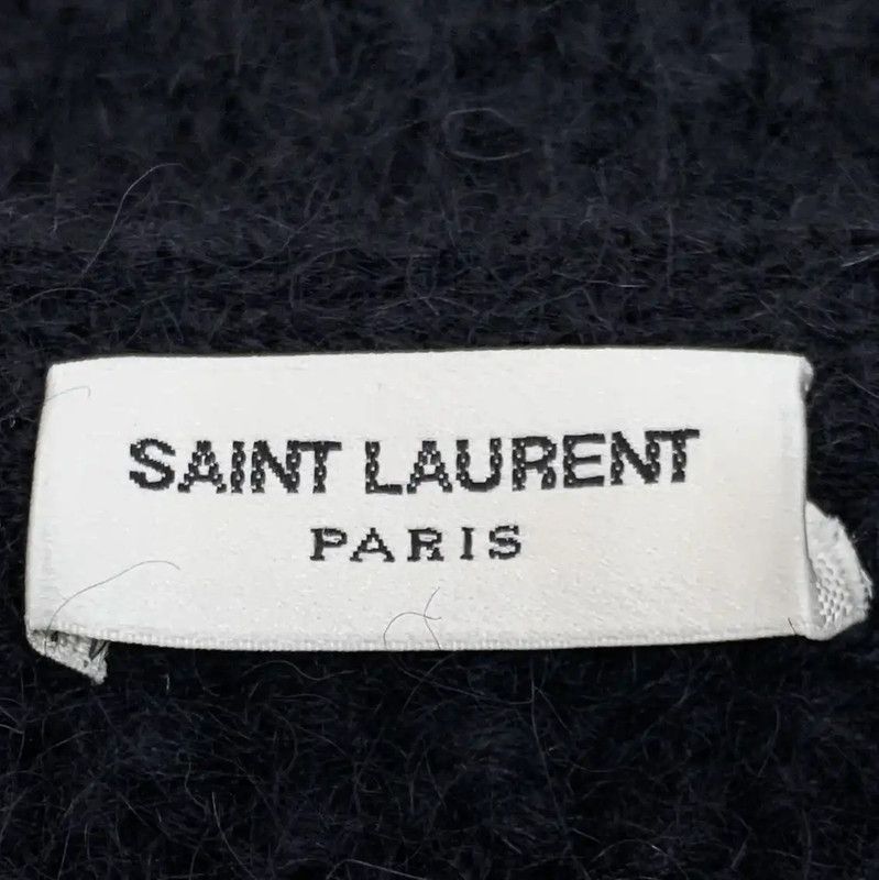Yves Saint Laurent YSL Multi-Color Mohair Knit Sweater 0089 Size XS / US 0-2 / IT 36-38 - 5 Thumbnail