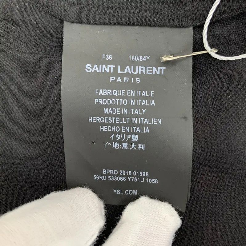 Yves Saint Laurent YSL Colorful Silk Dress XS Size 0089 Size XS / US 0-2 / IT 36-38 - 7 Thumbnail