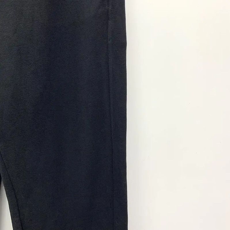 Yves Saint Laurent YSL Black Cotton Casual Pants for Women 0089 Size 23" - 4 Thumbnail