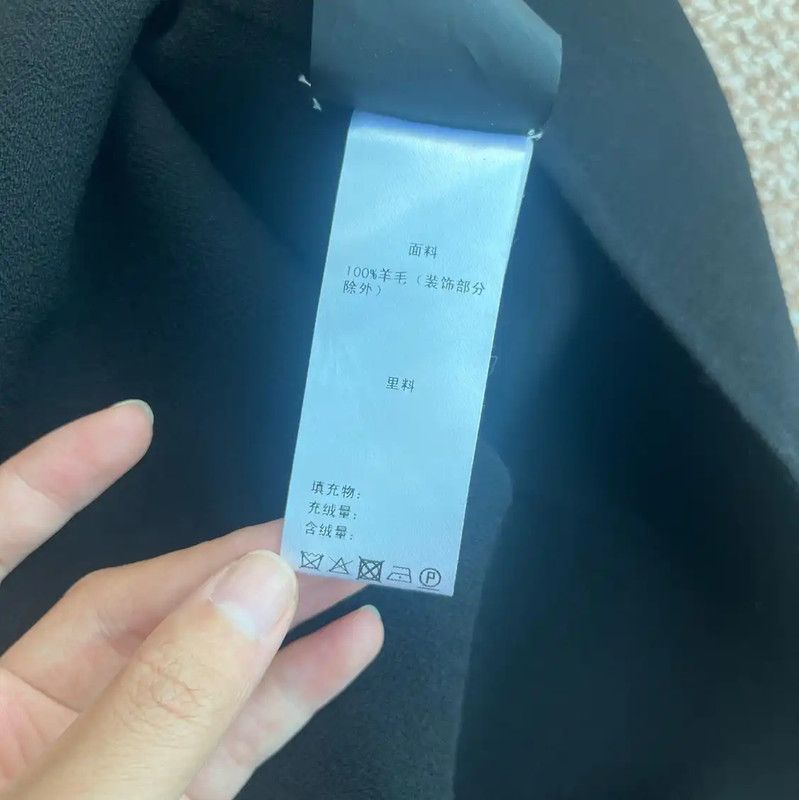 Yves Saint Laurent YSL Black Cotton Women's Dress Size S 0089 Size S / US 4 / IT 40 - 4 Thumbnail