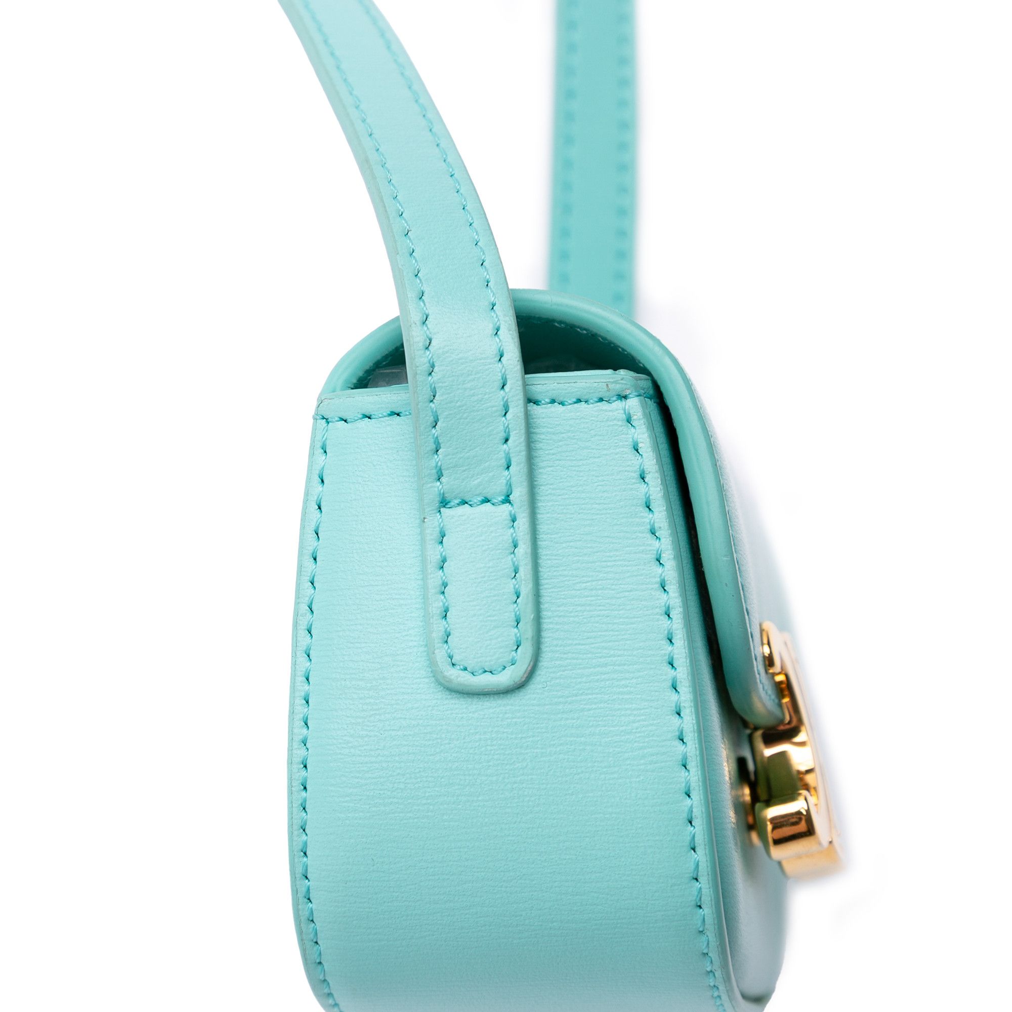Celine Celine Leather Triomphe AirPods Case with Strap Size ONE SIZE - 8 Thumbnail
