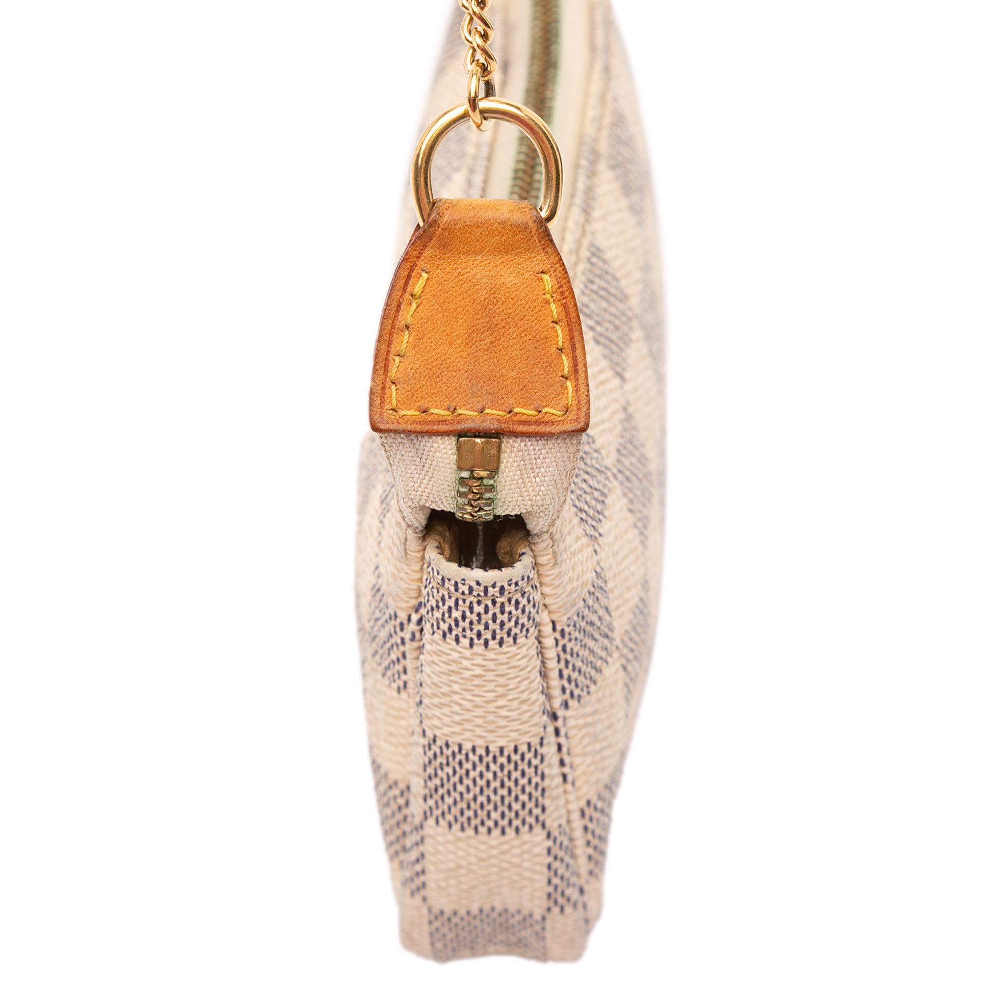 Louis Vuitton Louis Vuitton Damier Azur Mini Pochette Accessoires Size ONE SIZE - 8 Thumbnail