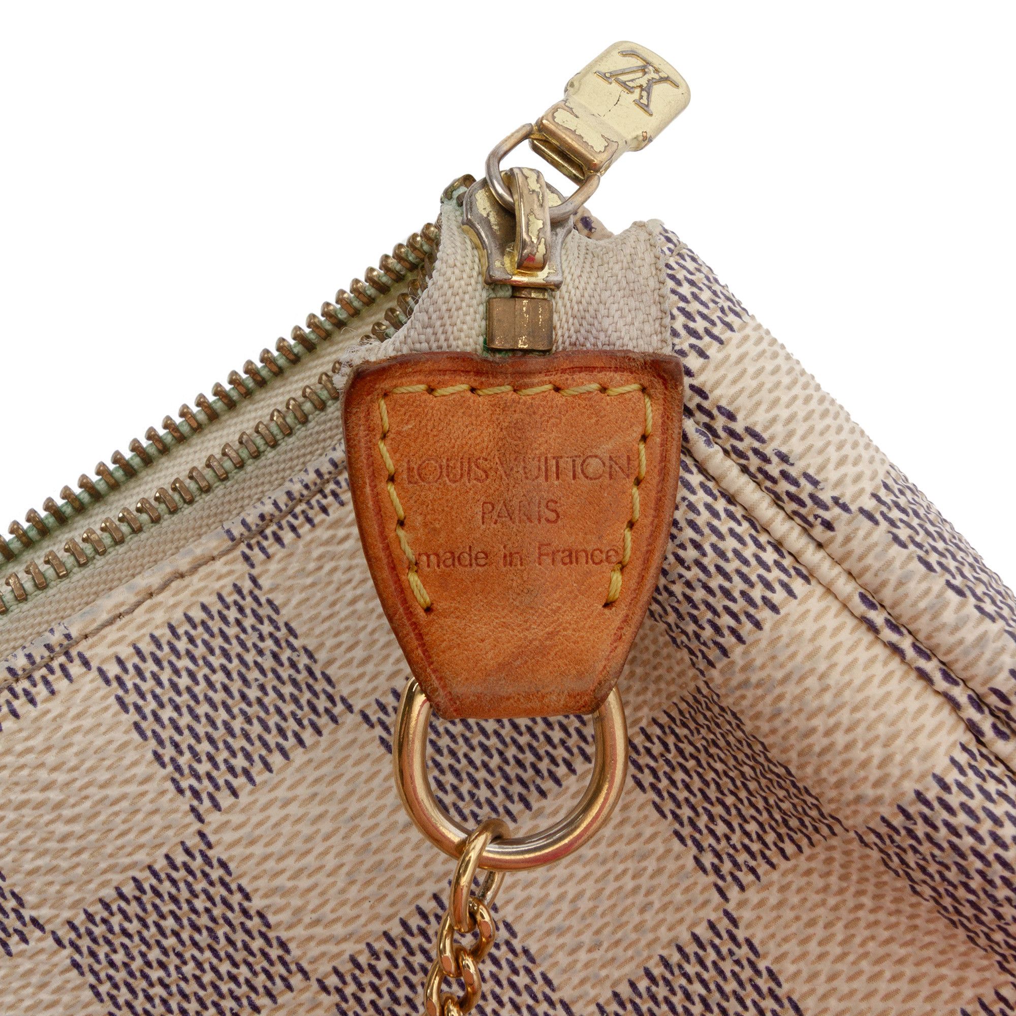 Louis Vuitton Louis Vuitton Damier Azur Mini Pochette Accessoires Size ONE SIZE - 5 Thumbnail