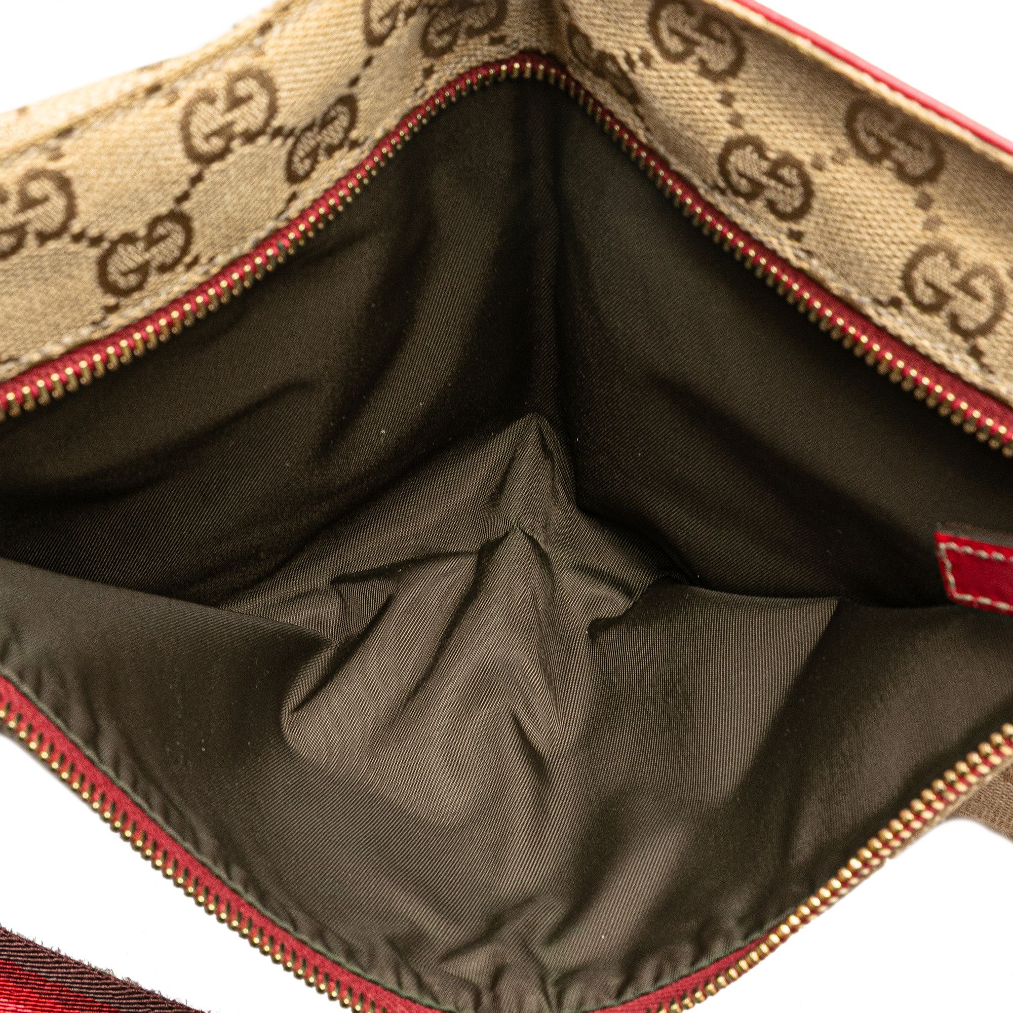Gucci Gucci GG Canvas Web Double Pocket Belt Bag Size ONE SIZE - 4 Thumbnail