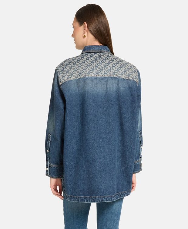 Stella McCartney Long sleeved denim shirt, regular fit Size XXS / US 00 / IT 34 - 2 Thumbnail