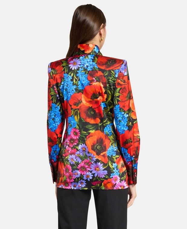 Dolce & Gabbana Long-sleeved blouse Size XXL / US 16-18 / IT 52-54 - 2 Thumbnail