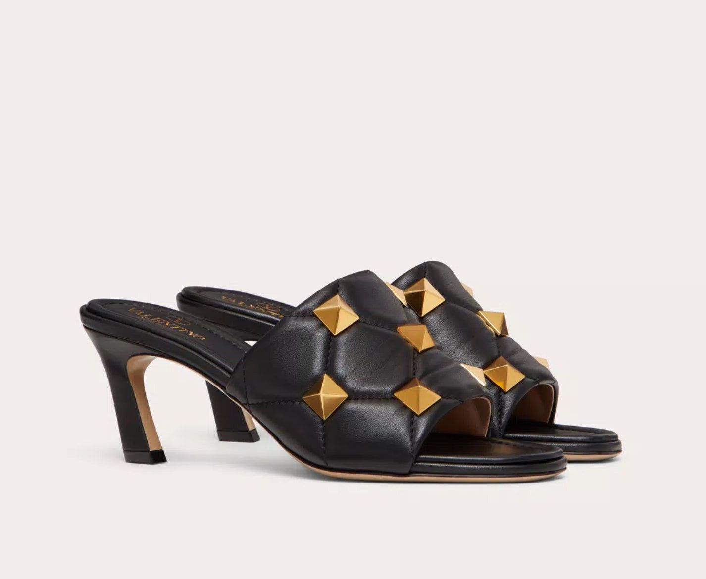 Valentino Valentino Roman Stud Slide Sandals SIZE 42 Size ONE SIZE - 2 Thumbnail