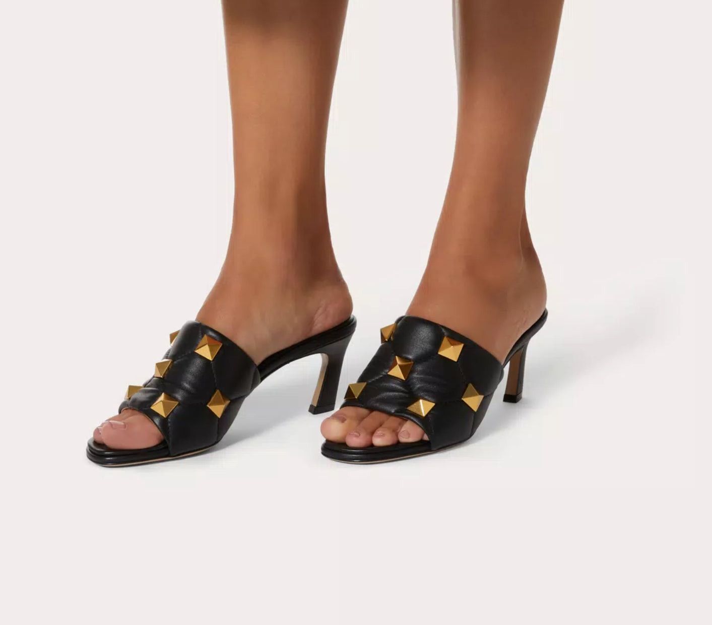 Valentino Valentino Roman Stud Slide Sandals SIZE 42 Size ONE SIZE - 3 Thumbnail