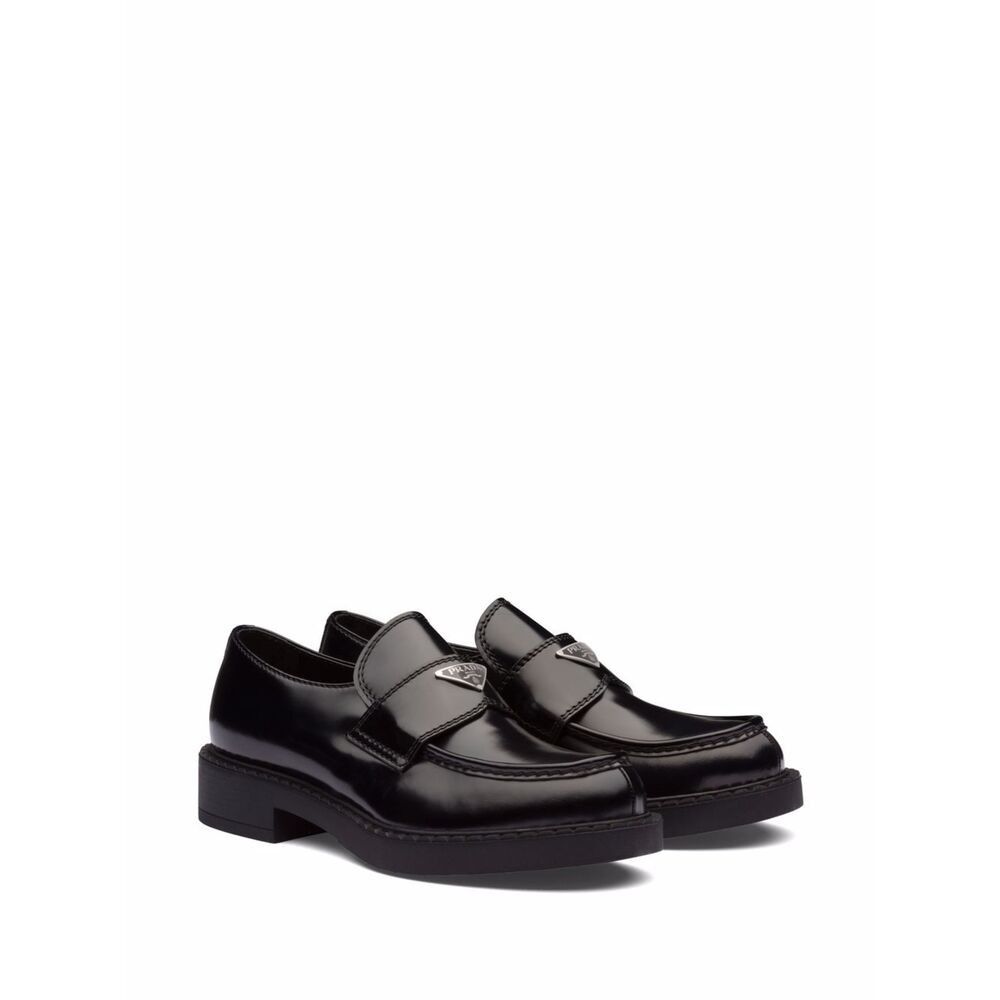 Prada Prada BLACK Loafers Size US 10.5 / EU 43-44 - 4 Thumbnail