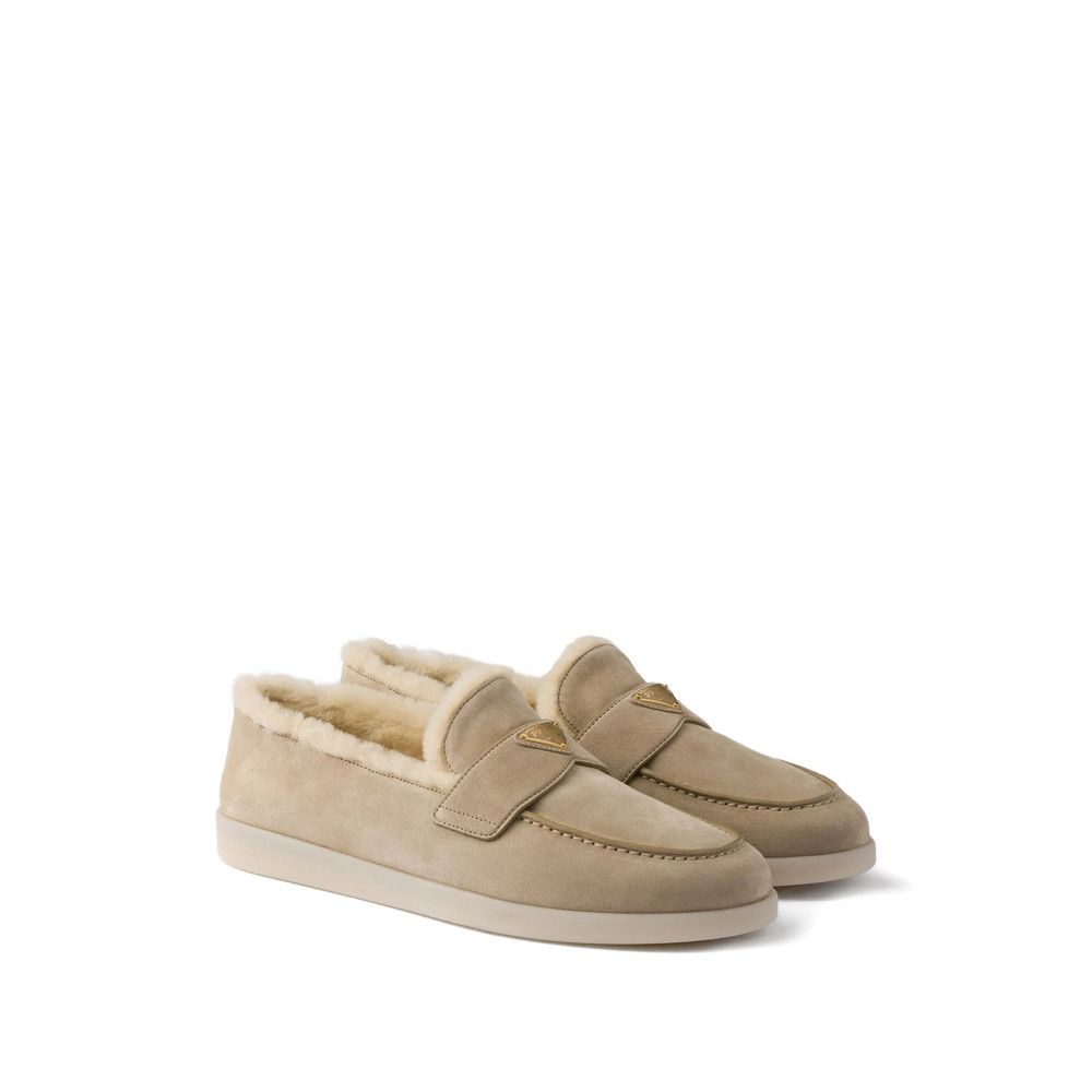 Prada Prada NEUTRALS Loafers Size US 11 / EU 44 - 2 Thumbnail