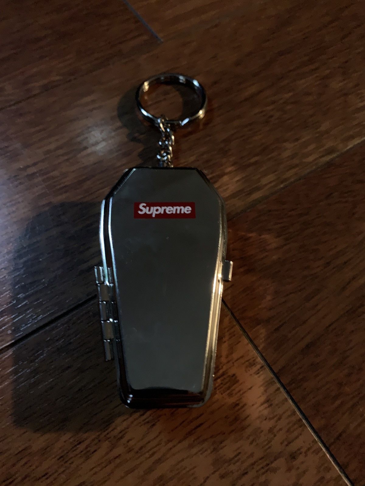 Supreme on sale keychain coffin