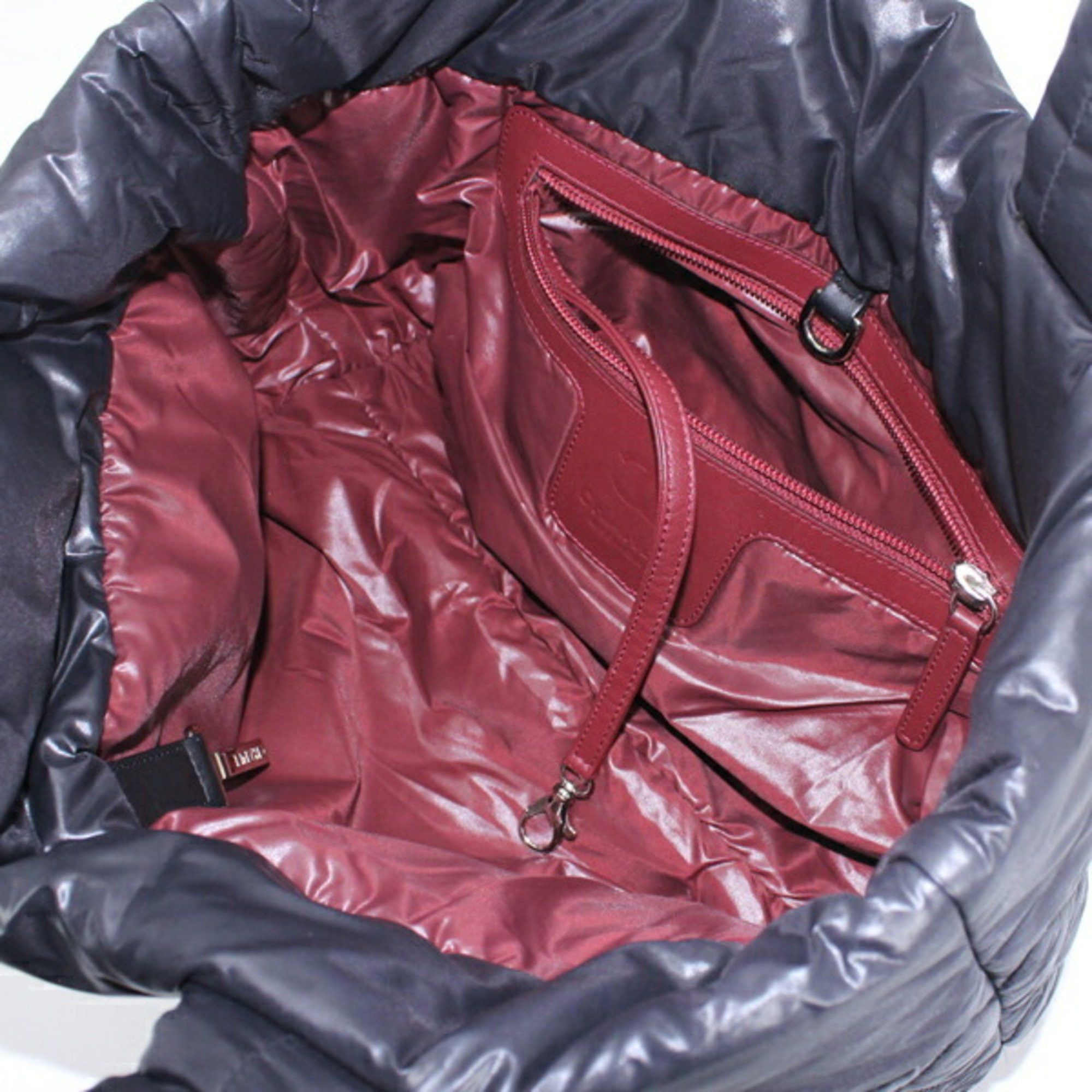 Chanel Chanel Coco Cocoon PM Small Tote Bag, Black Nylon with Mark, Women's, KM3144 Size ONE SIZE - 13 Thumbnail