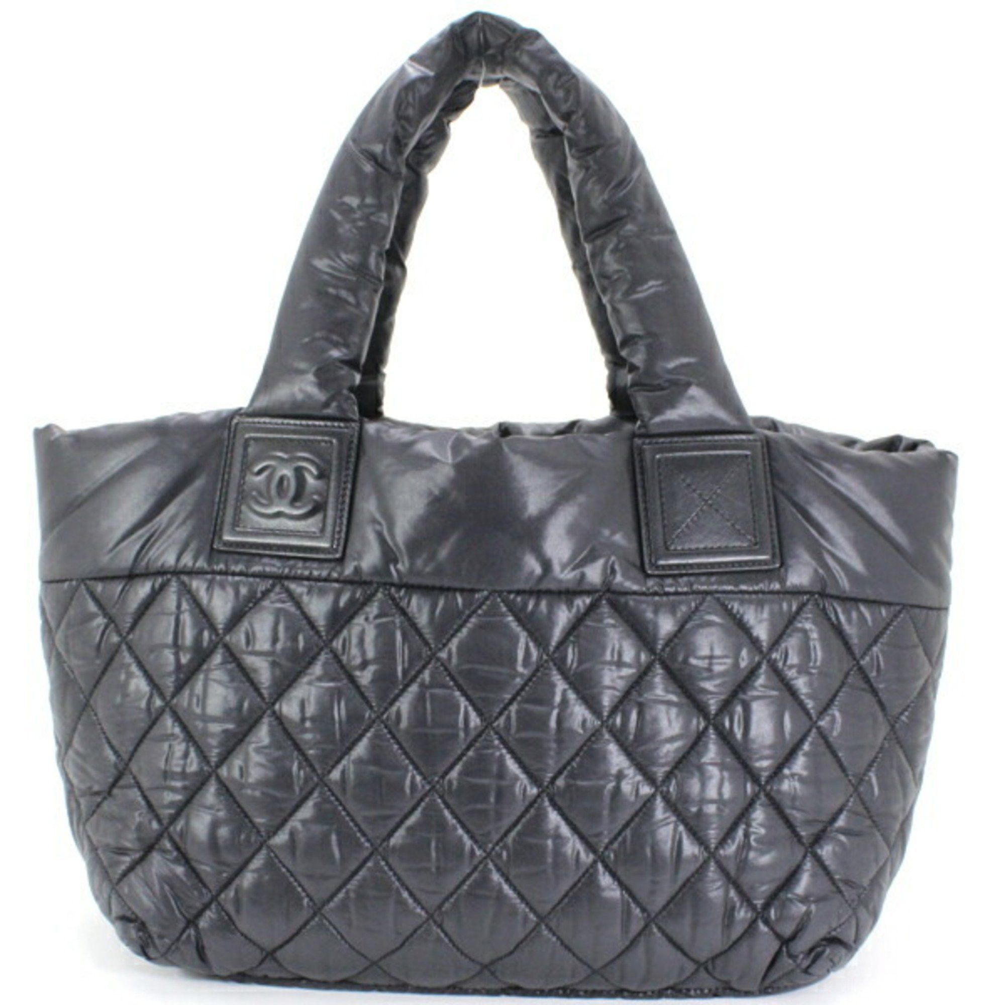 Chanel Chanel Coco Cocoon PM Small Tote Bag, Black Nylon with Mark, Women's, KM3144 Size ONE SIZE - 2 Thumbnail
