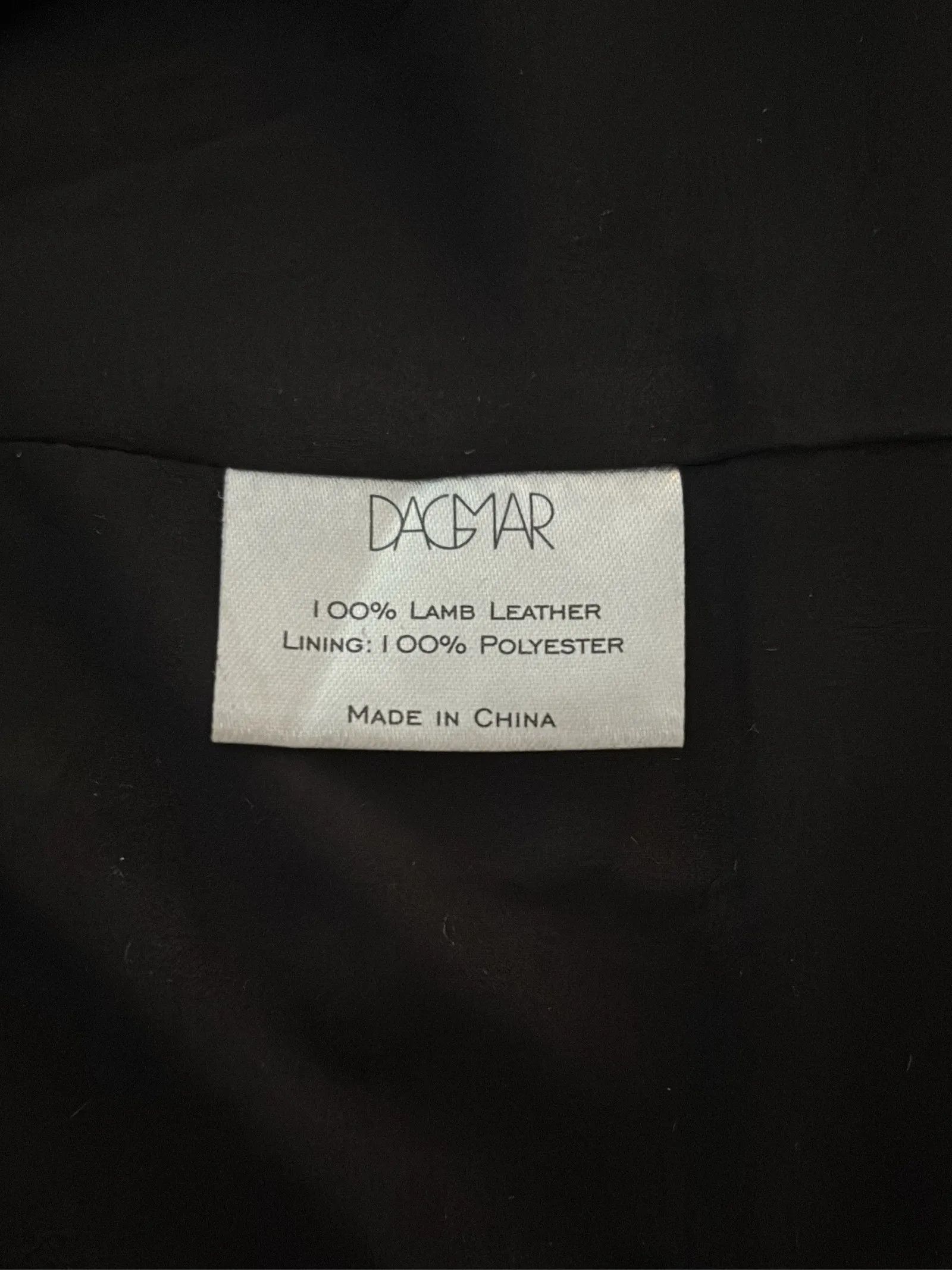 Dagmar Dagmar Adamina Leather Jacket Size S / US 4 / IT 40 - 3 Thumbnail