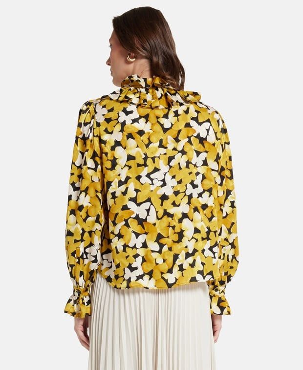 Saint Laurent Paris Silk blouse Size S / US 4 / IT 40 - 2 Thumbnail