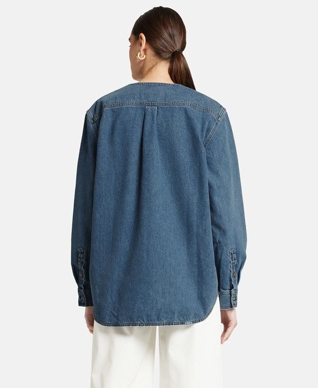 Toteme Denim blouse Size XXS / US 00 / IT 34 - 2 Thumbnail