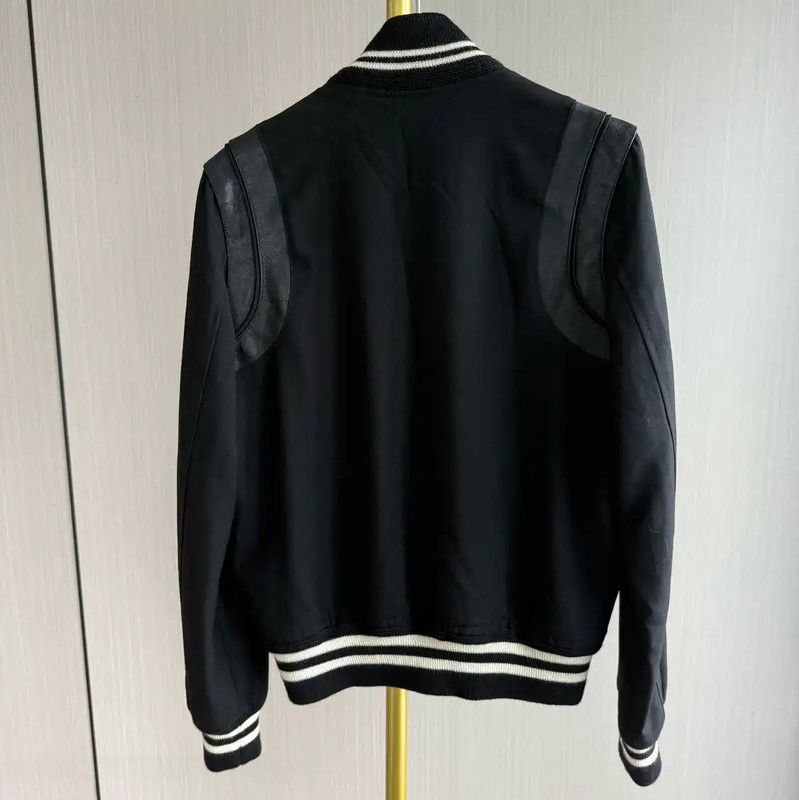 Yves Saint Laurent YSL Black Wool Ladies Jacket 0089 Size ONE SIZE - 2 Thumbnail