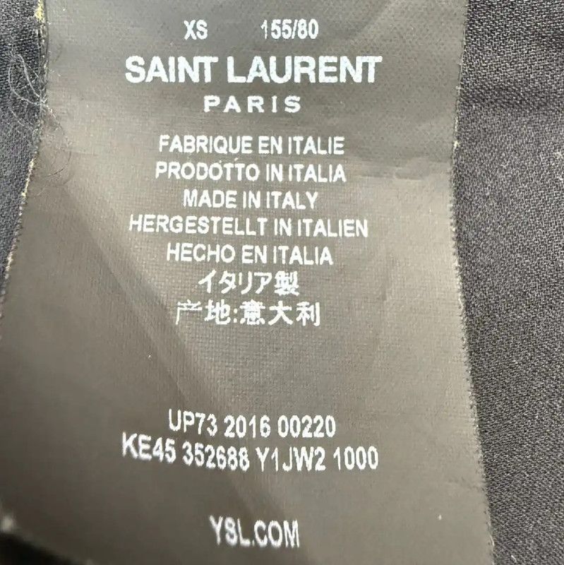 Yves Saint Laurent YSL Black Wool Cardigan for Women 0089 Size XS / US 0-2 / IT 36-38 - 4 Thumbnail