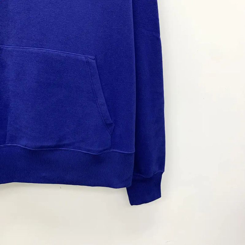Yves Saint Laurent Saint Laurent Blue Cotton Women's Hoodie 0089 Size M / US 6-8 / IT 42-44 - 4 Thumbnail