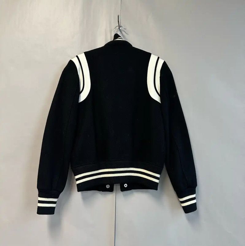 Yves Saint Laurent YSL Black Wool Women's Jacket Size S 0089 Size S / US 4 / IT 40 - 2 Thumbnail