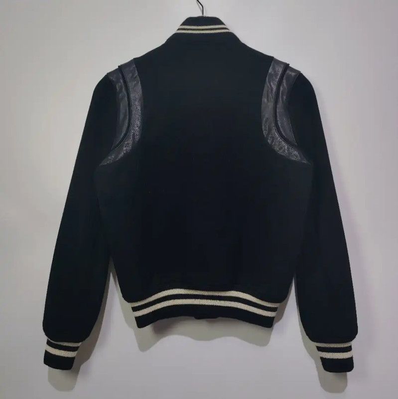 Yves Saint Laurent YSL Black Cotton Women's Jacket Size XS 0089 Size XS / US 0-2 / IT 36-38 - 2 Thumbnail