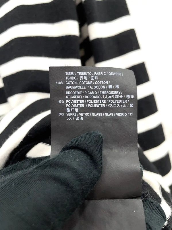 Yves Saint Laurent YSL Striped Long Sleeve T-Shirt for Women 0089 Size M / US 6-8 / IT 42-44 - 10 Thumbnail