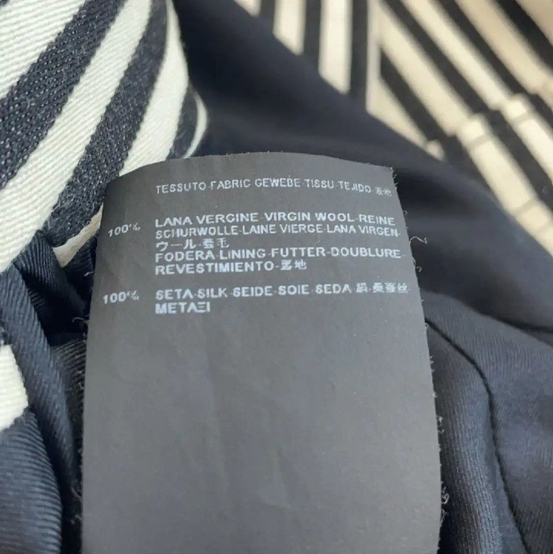 YSL Striped Cotton Blazer for Women 0089