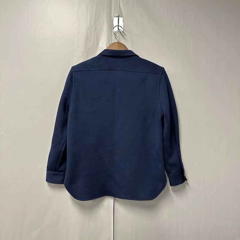 Yves Saint Laurent YSL Navy Wool Jacket for Women 0089 Size M / US 6-8 / IT 42-44 - 2 Thumbnail