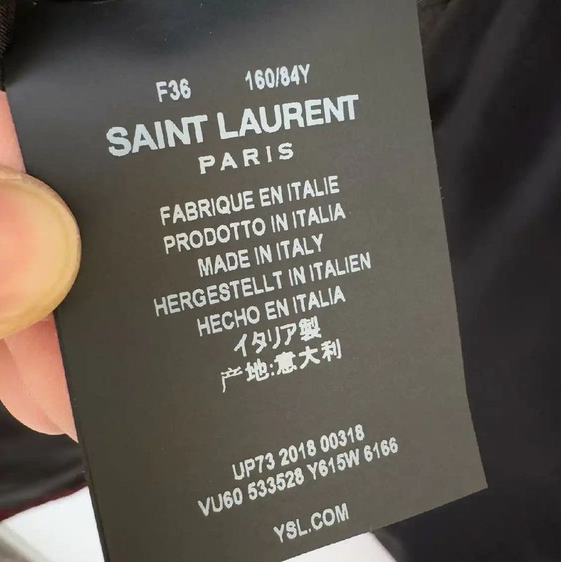 Yves Saint Laurent YSL Burgundy Women's Coat Size S 0089 Size S / US 4 / IT 40 - 4 Thumbnail