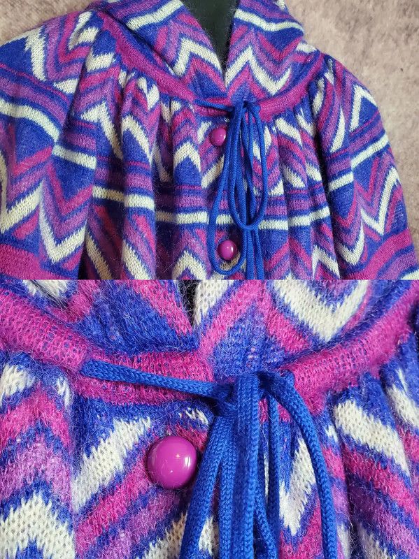 Yves Saint Laurent YSL Blue Wool Blend Long Sleeve Knitted Top 0089 Size M / US 6-8 / IT 42-44 - 4 Thumbnail