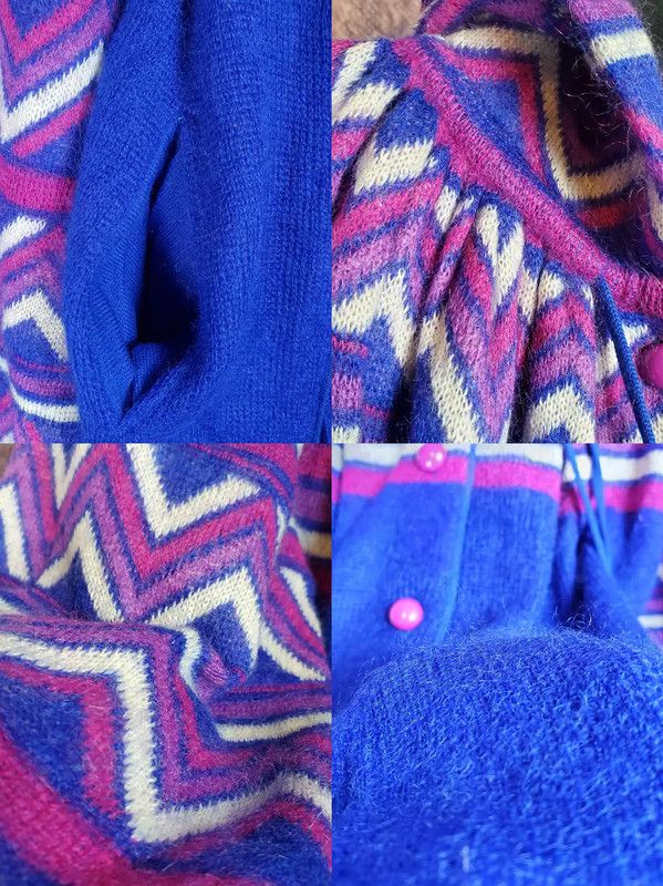 Yves Saint Laurent YSL Blue Wool Blend Long Sleeve Knitted Top 0089 Size M / US 6-8 / IT 42-44 - 10 Thumbnail