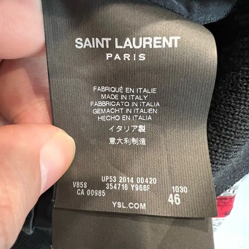 Yves Saint Laurent YSL Gray Wool Women's Jacket L Size 0089 Size L / US 10 / IT 46 - 5 Thumbnail