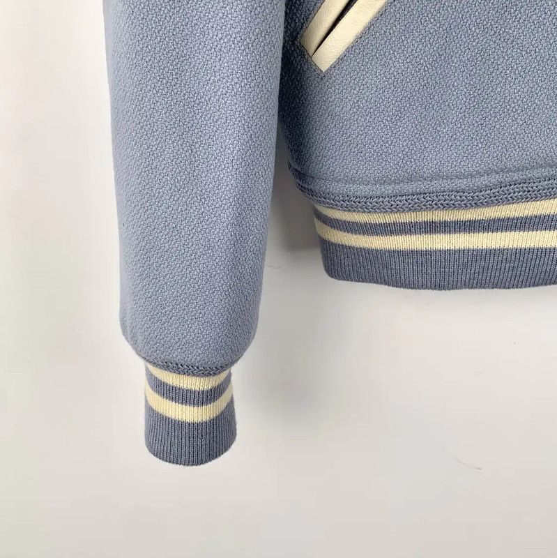 Yves Saint Laurent YSL Blue Wool Women's Jacket XS 0089 Size XS / US 0-2 / IT 36-38 - 4 Thumbnail