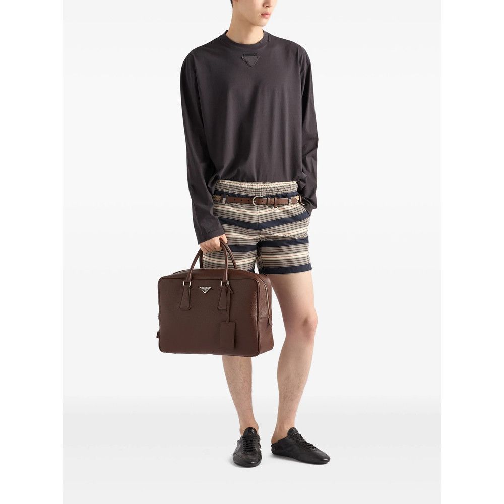 Prada Prada BROWN Laptop Bags & Briefcases Size ONE SIZE - 3 Thumbnail
