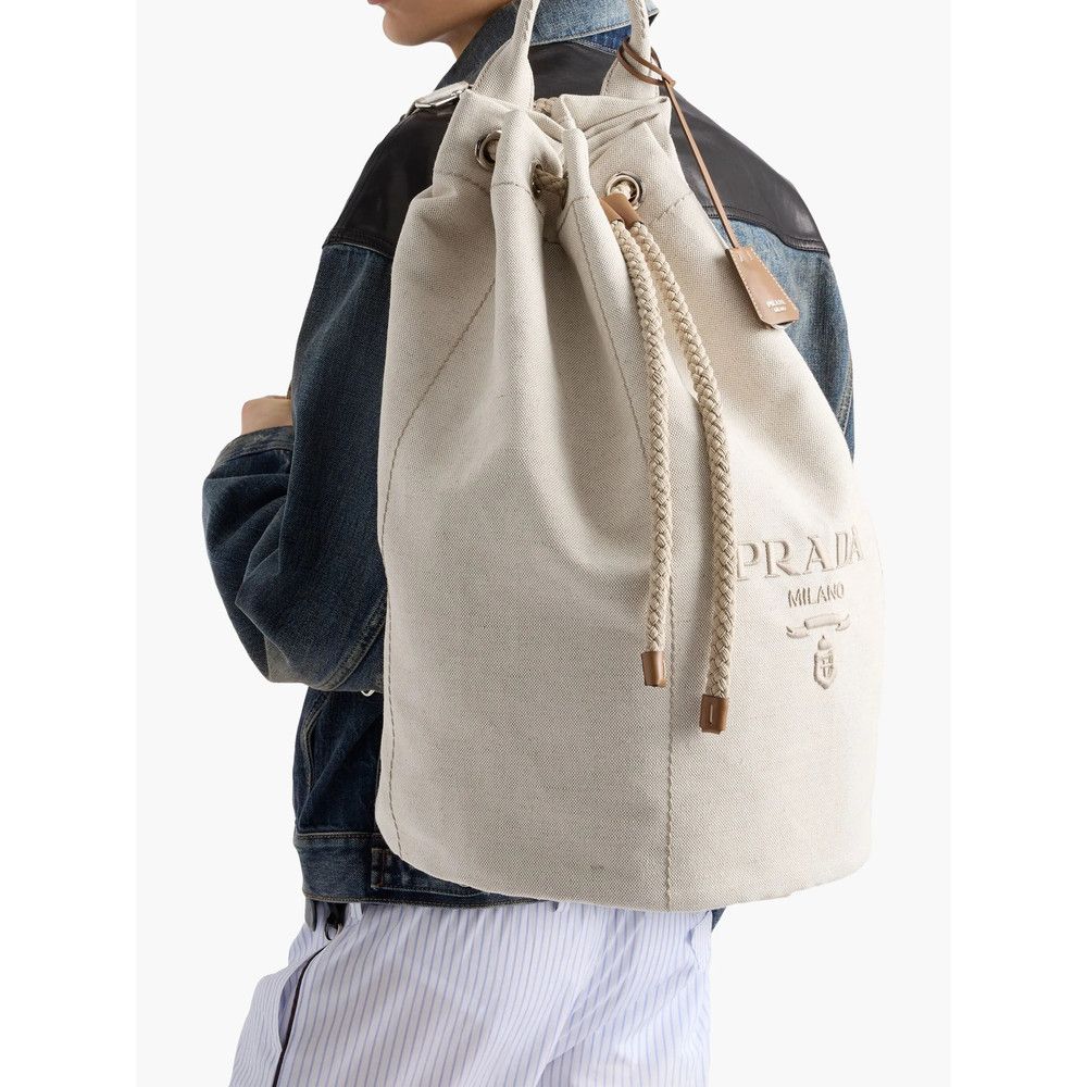 Prada Prada NEUTRALS Backpacks Size ONE SIZE - 6 Thumbnail
