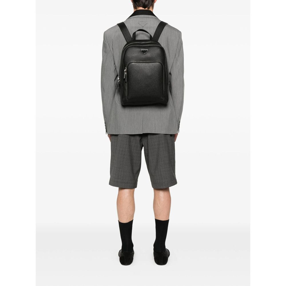 Prada Prada BLACK Backpacks Size ONE SIZE - 5 Thumbnail
