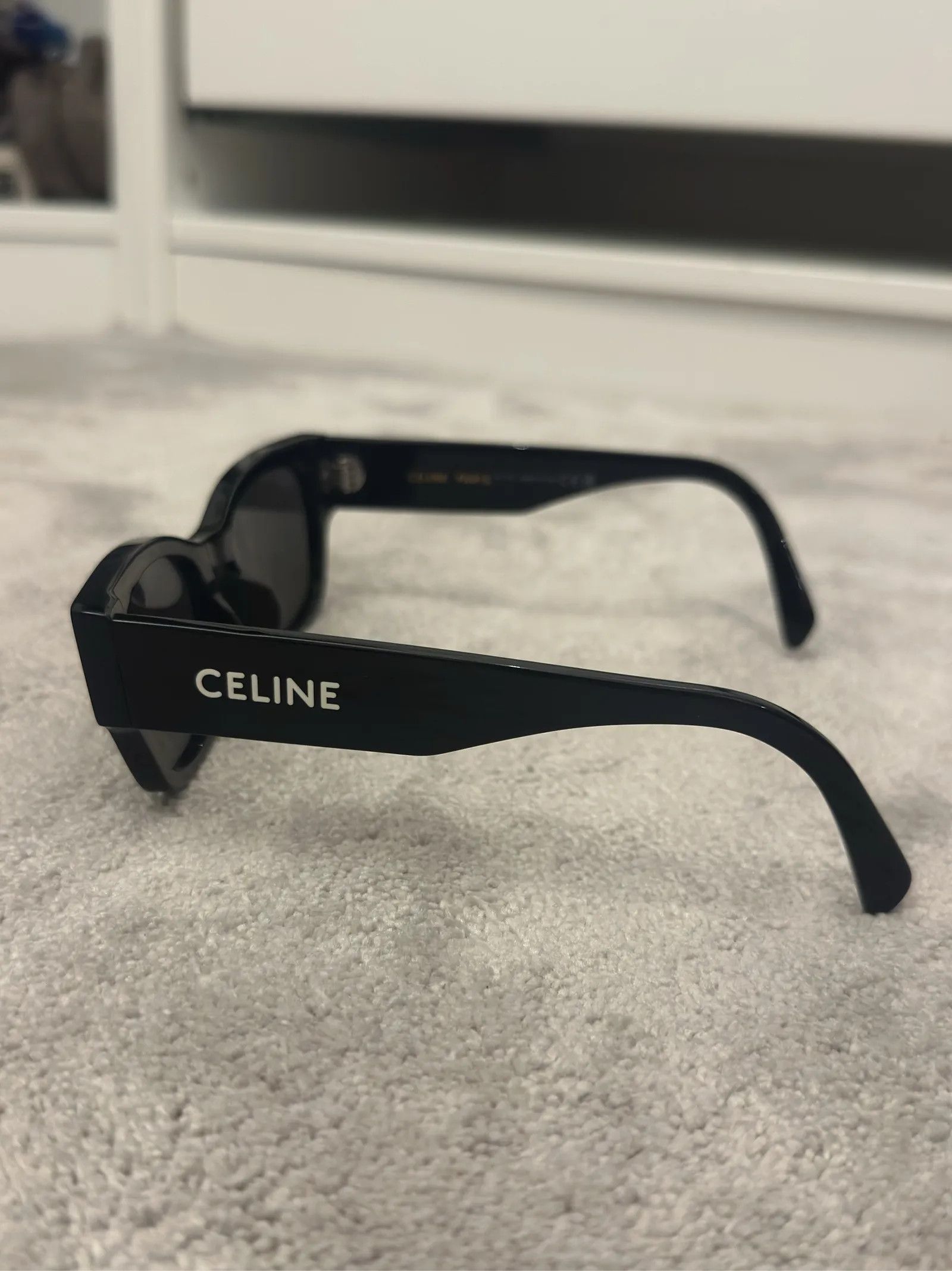 Celine Celine Square framed acetate Sunglasses Size ONE SIZE - 4 Thumbnail