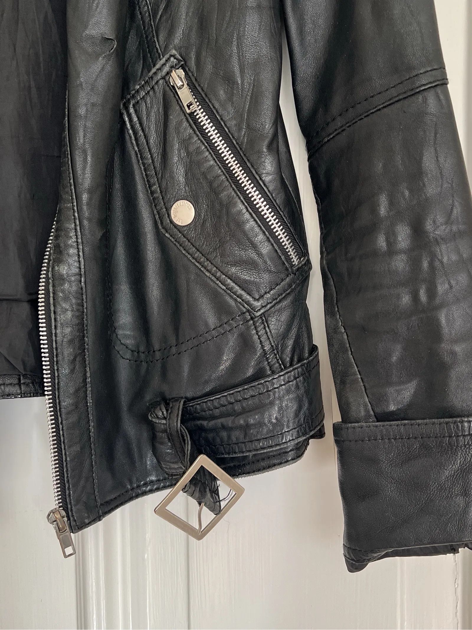 Leather Trf leather collection Leather Jacket Size XS / US 0-2 / IT 36-38 - 5 Thumbnail