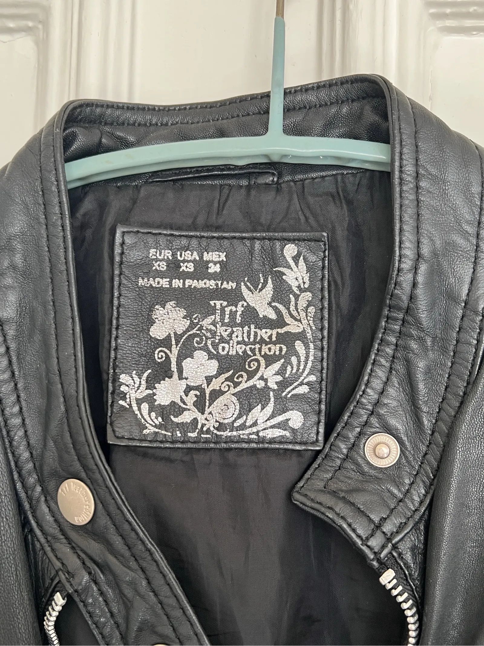 Leather Trf leather collection Leather Jacket Size XS / US 0-2 / IT 36-38 - 2 Thumbnail